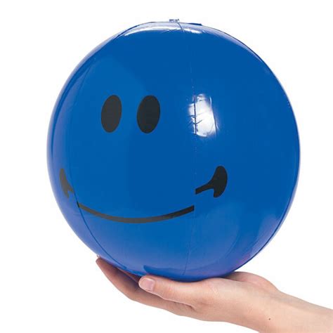 Inflatable Smiley Face Beach Balls 1 DZ Party Favors For Sale Online EBay