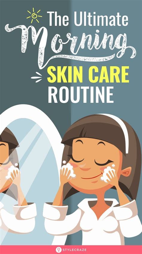 8 Step Morning Skin Care Routine For Glowing Skin Morning Skin Care