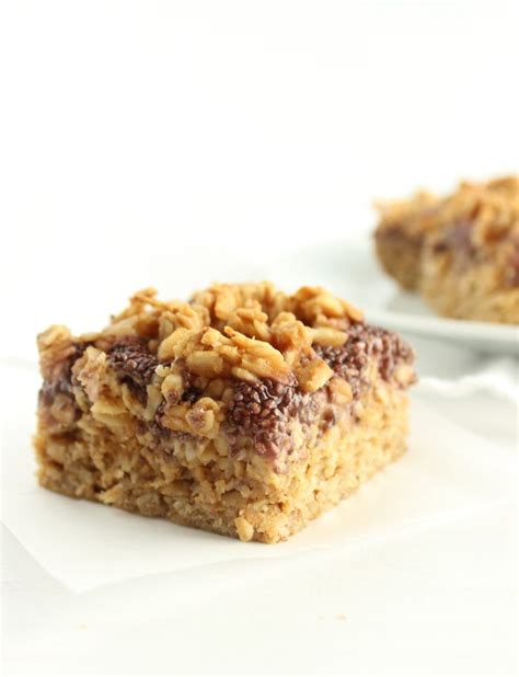 Remove the oatmeal from the refrigerator while the oven heats. No Added Sugar PB&J Baked Oatmeal Bars | Recipe | No bake ...
