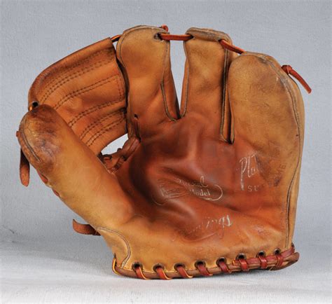Stan Musial Rawlings Pm Front Rawlings Baseball Glove Collector