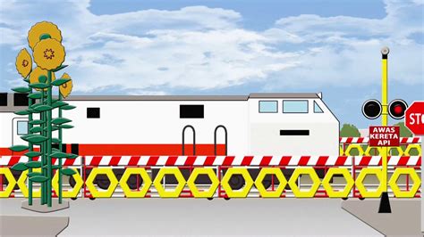 ふみきり Railroad Crossing Animation Youtube