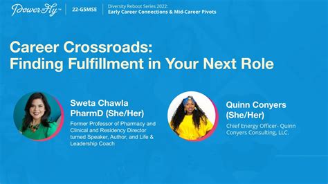 day 2 career crossroads finding fulfillment in your next role youtube