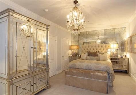 Install multiple mirrors on the same wall. Gold mirrored bedroom furniture | Hawk Haven