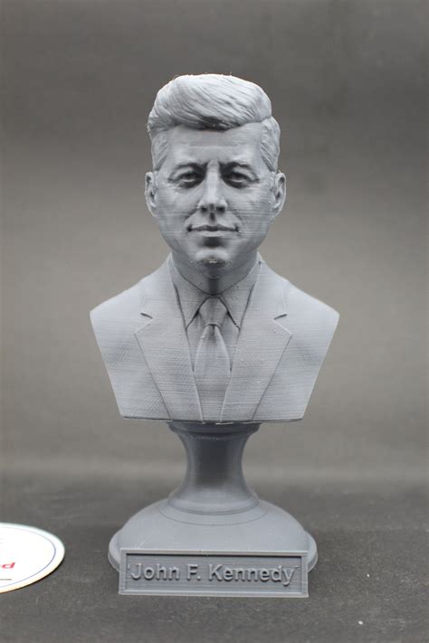 John F Kennedy Jfk Usa President 35 5 Inch Bust Etsy