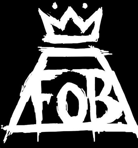 Fall Out Boy Black And White Logo