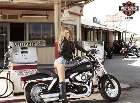 Harley Pin Up Marisa Miller On Why She Loves Bikes Mcn