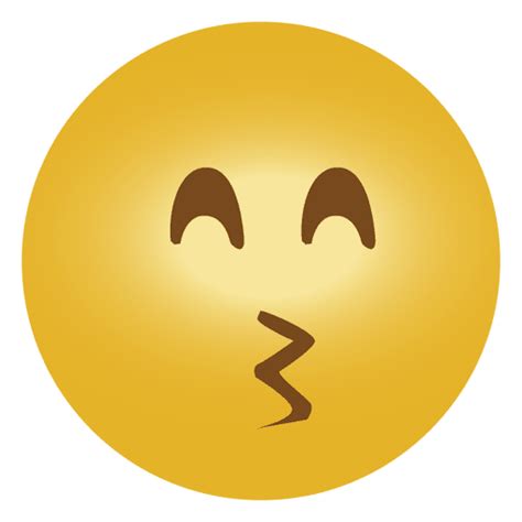 The image is png format with a clean transparent background. Emoji beijo emoticon - Baixar PNG/SVG Transparente
