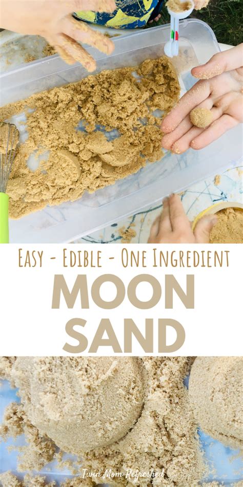 Diy Moon Sand Recipe 1 Kitchen Ingredient Sands Recipe Easy