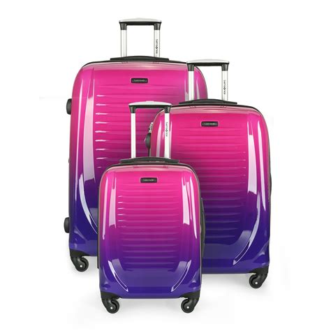 Samsonite Purple Luggage Setoff 77tr