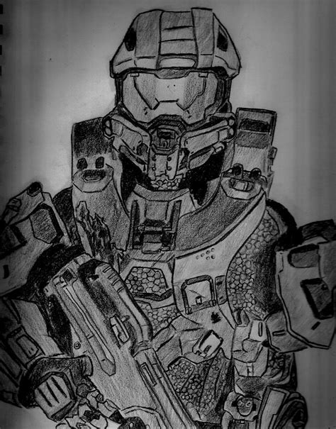Halo 4 Master Chief By Amnon117 On Deviantart