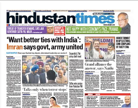 Heres How Pak And Indian Newspapers Covered Imran Khans Statements On