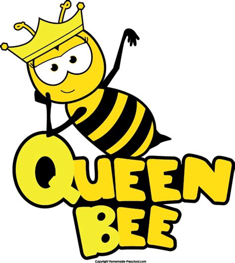 animated queen bee logo gudang gambar vector png