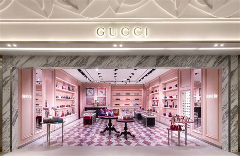 Gucci Opens New Store At Galeries Lafayette Dubai Mall