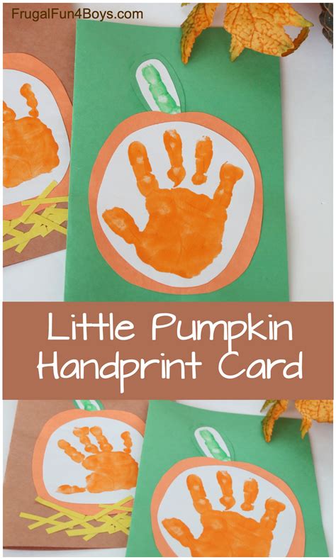 Pumpkin Handprint Poem