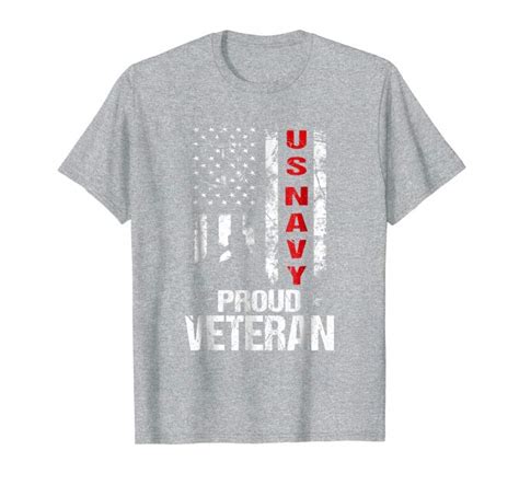 Proud Veteran Us Navy Patriotic Shirt T Shirt Boutique On Demand