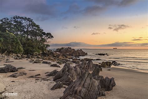 New Zealand 1628 Sunrise In Mt Maunganui Ed Kruger Flickr