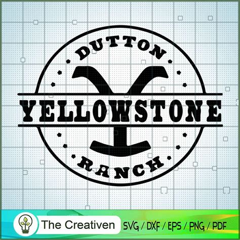 Yellowstone Logo Clip Art Svg