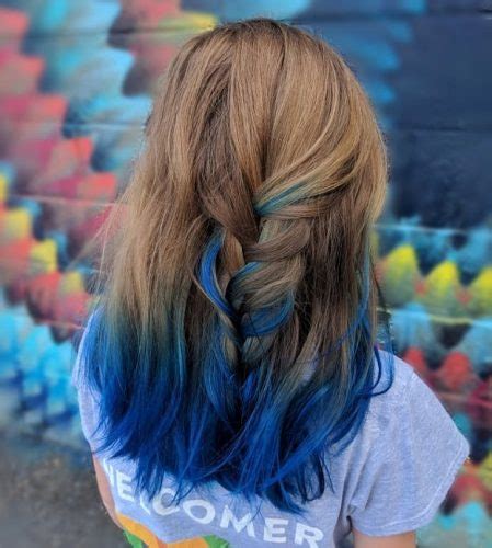 28 Incredible Examples Of Blue Ombre Hair Colors Hairstyles Vip