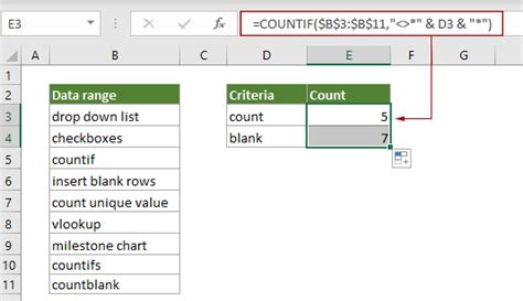 Count Cells That Do Not Contain Specific Text In Excel