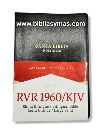 Biblia Bilingue 1960kjv Letra Grande Indice Bilingual Bible Large