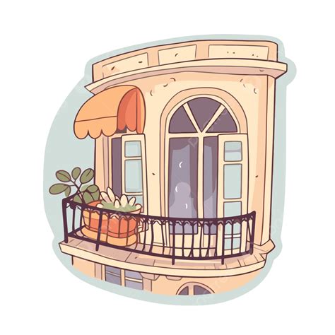 Apartment Balcony Clipart Png Vector Psd And Clipart With