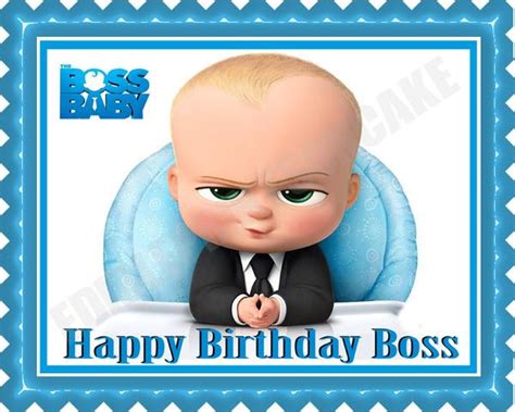 Download the following the boss baby wallpaper 63058 image by clicking the orange button positioned underneath the download wallpaper section. The Boss Baby Edible Cake Topper or Cupcake Toppers ...