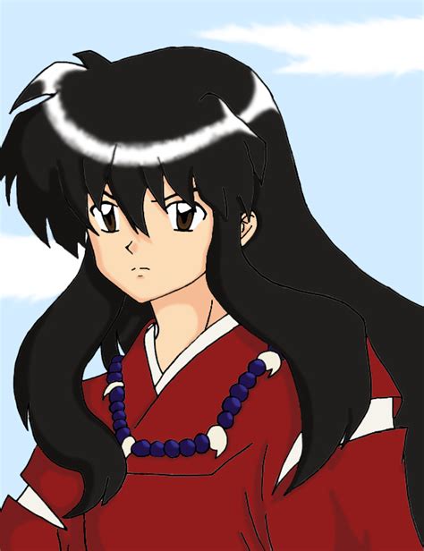 Human Inuyasha Colored By Modestfashionqueen On Deviantart