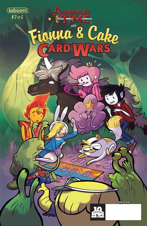 Jun151155 Adventure Time Fionna And Cake Card Wars 2 Of 6
