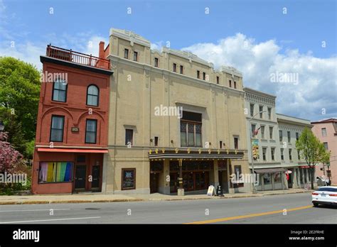 Bangor Opera House At Main Street In Downtown Bangor Maine Me Usa