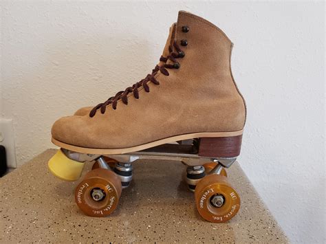 found these vintage riedell red wing roller skates today they don t look like they ve ever