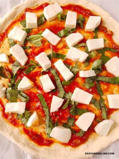 Best Homemade Margherita Pizza Recipe 5 Ingredients Easy And Delish