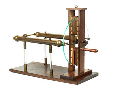 Bonhams A French Type Electrostatic Friction Generator Mid 19th Century
