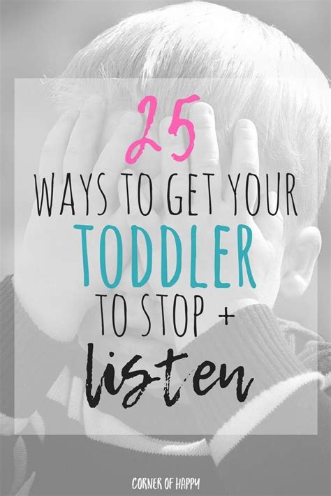 25 Ways To Speak To Your Toddler So They Will Listen With Images