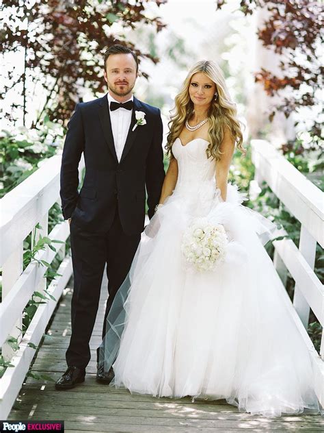 Contact me now for spring lizz & will's wedding, rufford mill. Aaron Paul & Lauren Parsekian wedding photo | Celebrity wedding dresses, Celebrity wedding gowns ...