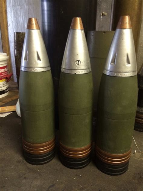 Wts Resin Us Wwii 37 And 75mm Projectiles For Tanks And Antitank Guns
