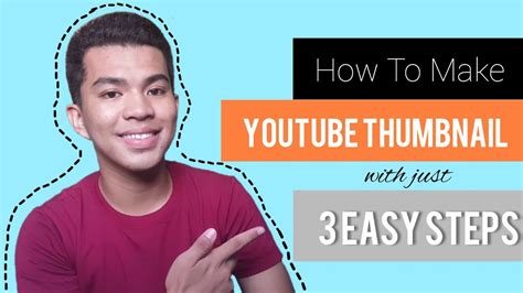 How To Make Youtube Thumbnail 3 Easy Steps Must Watch Youtube