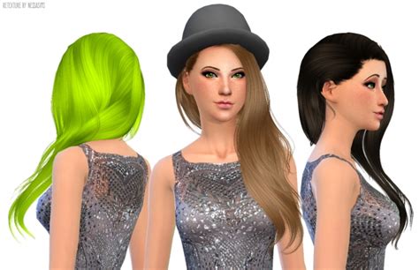 Hair Retextures At Nessa Sims Sims 4 Updates
