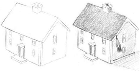 How To Draw 3d House Step By Step Tutorial Lessdraw