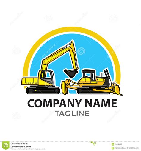 The beaver excavating co home facebook. Construction Business Logo stock vector. Illustration of ...