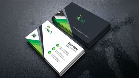 Use a word business card template to design your own custom cards by adding a logo or tagline. Modern Business Card Design Tutorial in Photoshop CC