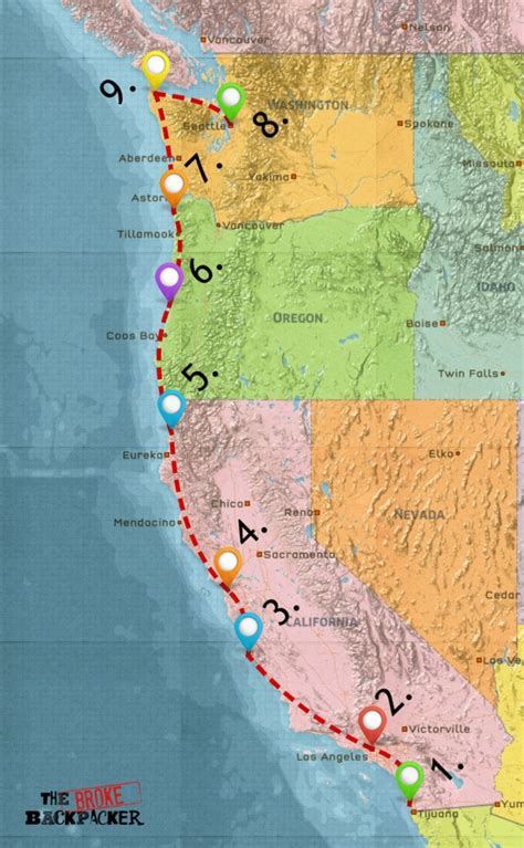 Ultimate West Coast Road Trip Guide 2020 Pacific Coast Road Trip