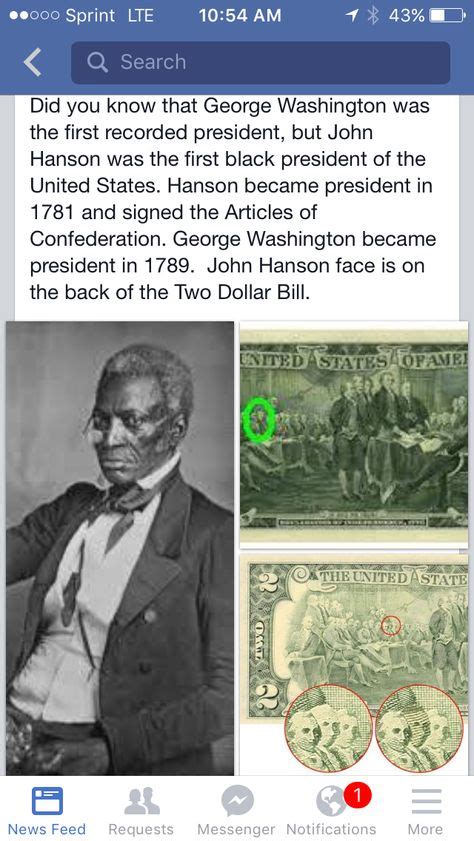 15 First Black President Ideas First Black President Black Presidents John Hanson