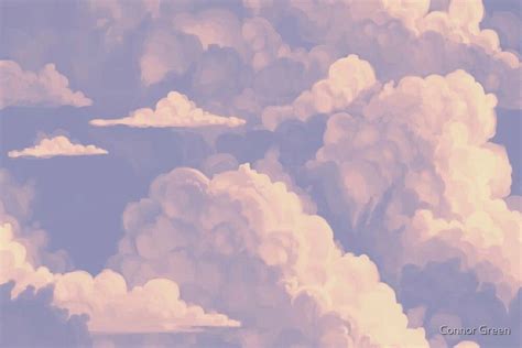 Cute Clouds By Connor Green Redbubble