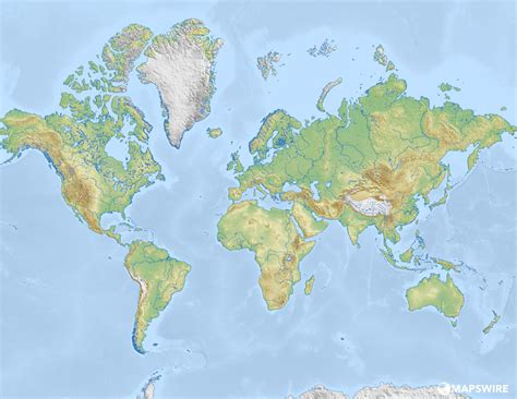World map without labels has several different forms and presentations related to the needs of each user. Free World Maps and other Maps - Mapswire.com