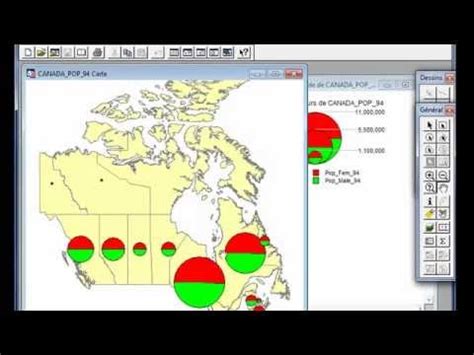 Réaliser une cartographie thématique avec MapInfo YouTube