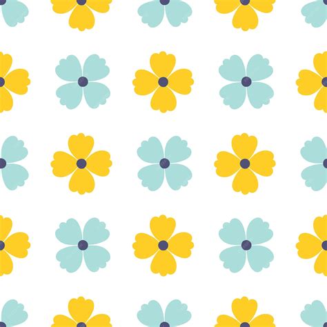 Premium Vector Seamless Botanical Flower Pattern For Wallpaper Fabric