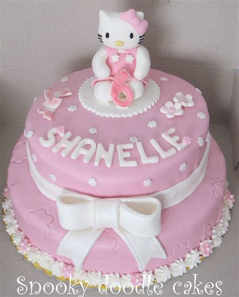 Snooky Doodle Cakes Shanelles Hello Kitty Cake