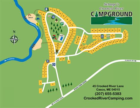 Sebagos Crooked River Campground Seasonal Camping In Western Maine