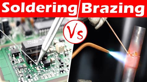Differences Between Soldering And Brazing Youtube