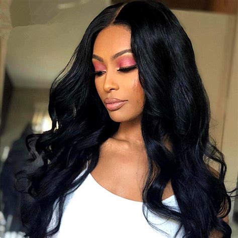 X Lace Frontal Closure Wigs For Black Women Peruvian Body Wave Lace